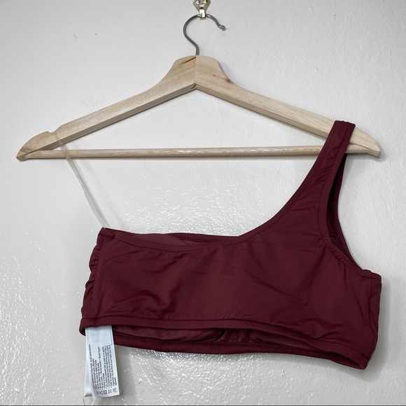 NWT Seafolly Active One Shoulder Bandeau Bikini - Picture 6 of 8